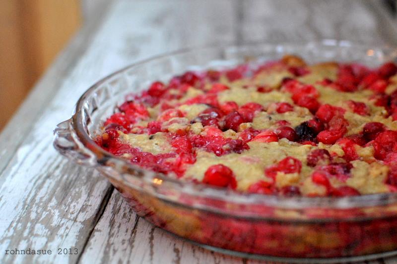Guilt Gone Cranberry Pie (S)