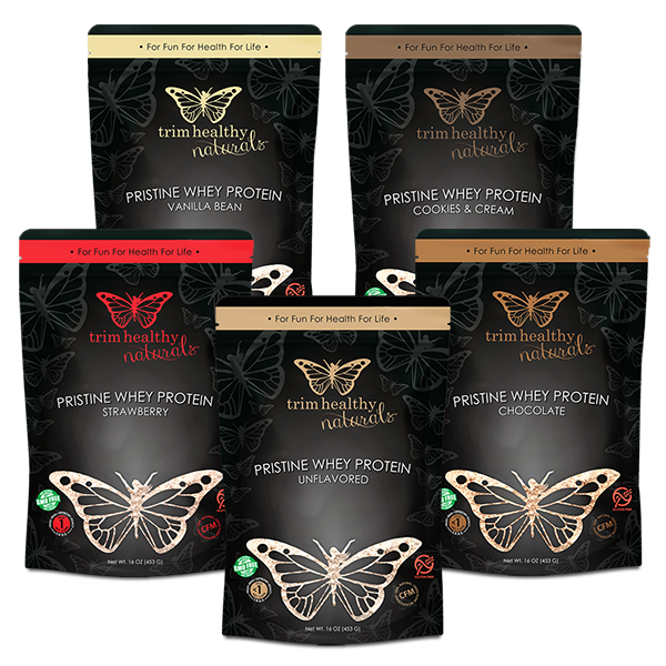 Image of whey protein powder