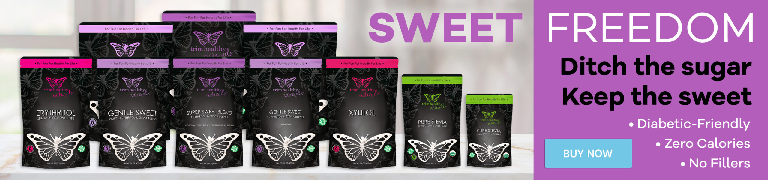 Sweetener Conversion Chart Trim Healthy Store